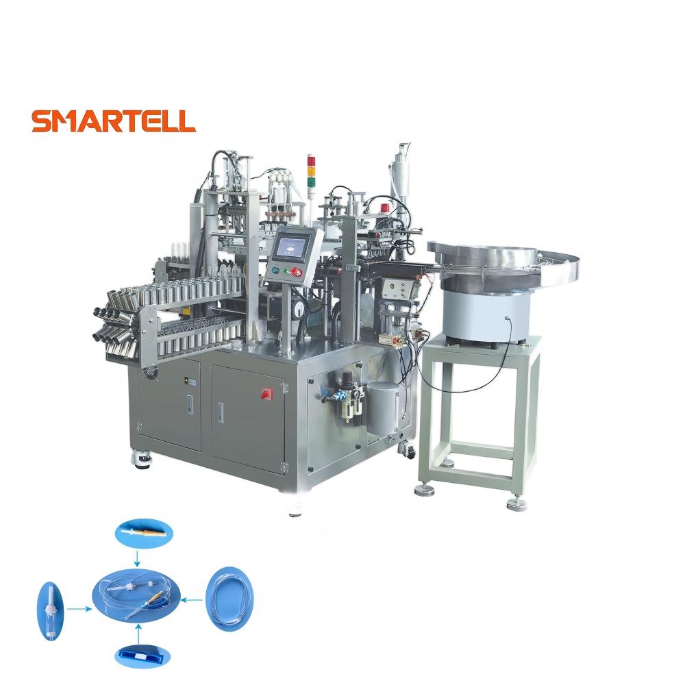 Smartell الآلات والمعدات الصناعية IV-Infusion-Set-Manufacturing-Machine