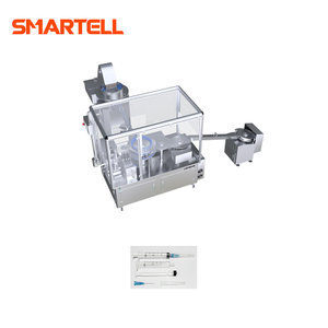 آلة طباعة وسادة الحقنة SMT-2001 للمواد الخام PP ذات الشكل الأسطواني