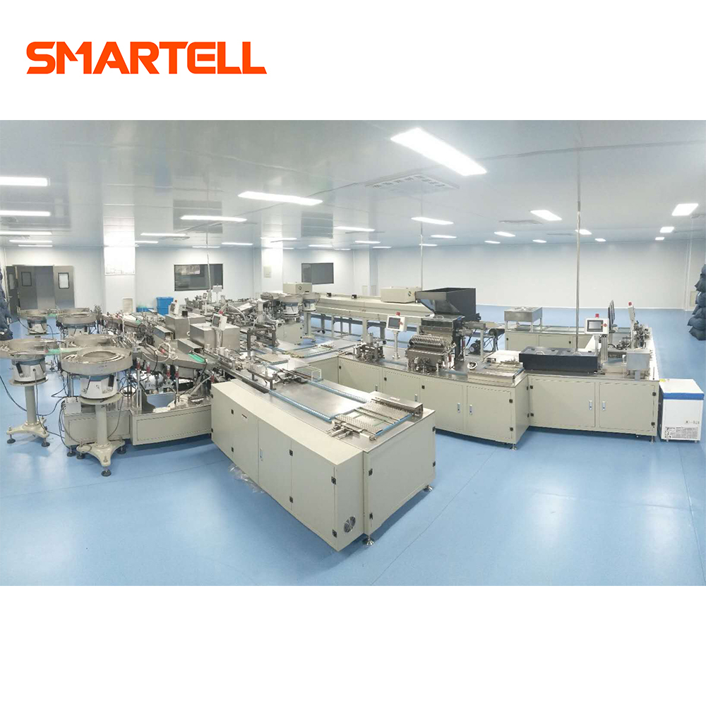 SMT-3103 آلة تجميع إبرة الأمان لغطاء الإبرة + المحور + الأنبوب المجمع مع الكاميرا للفحص