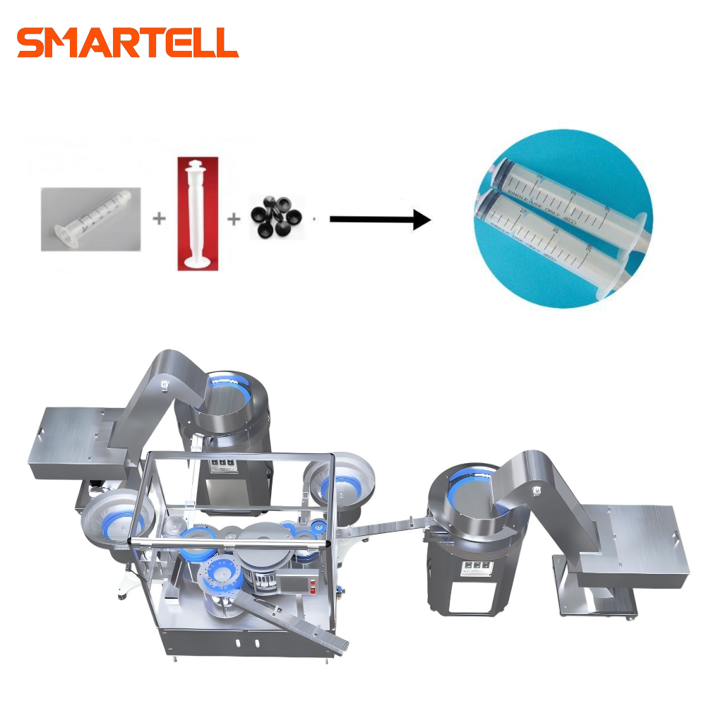 خط تجميع أسطوانة الحقنة الشاملة والمكبس والحشية