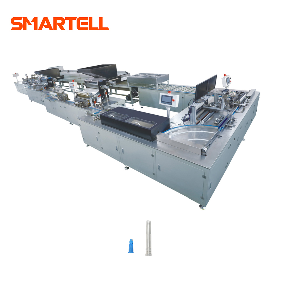 تستخدم الصناعة الطبية آلة صنع وتجميع إبرة الحقنة تحت الجلد