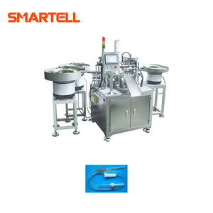 آلة تجميع موصل اللاتكس لمجموعة التسريب في التصنيع الطبي