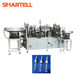 مجموعة التسريب الأوتوماتيكية آلة تجميع غرفة التنقيط المكونة من ستة أجزاء