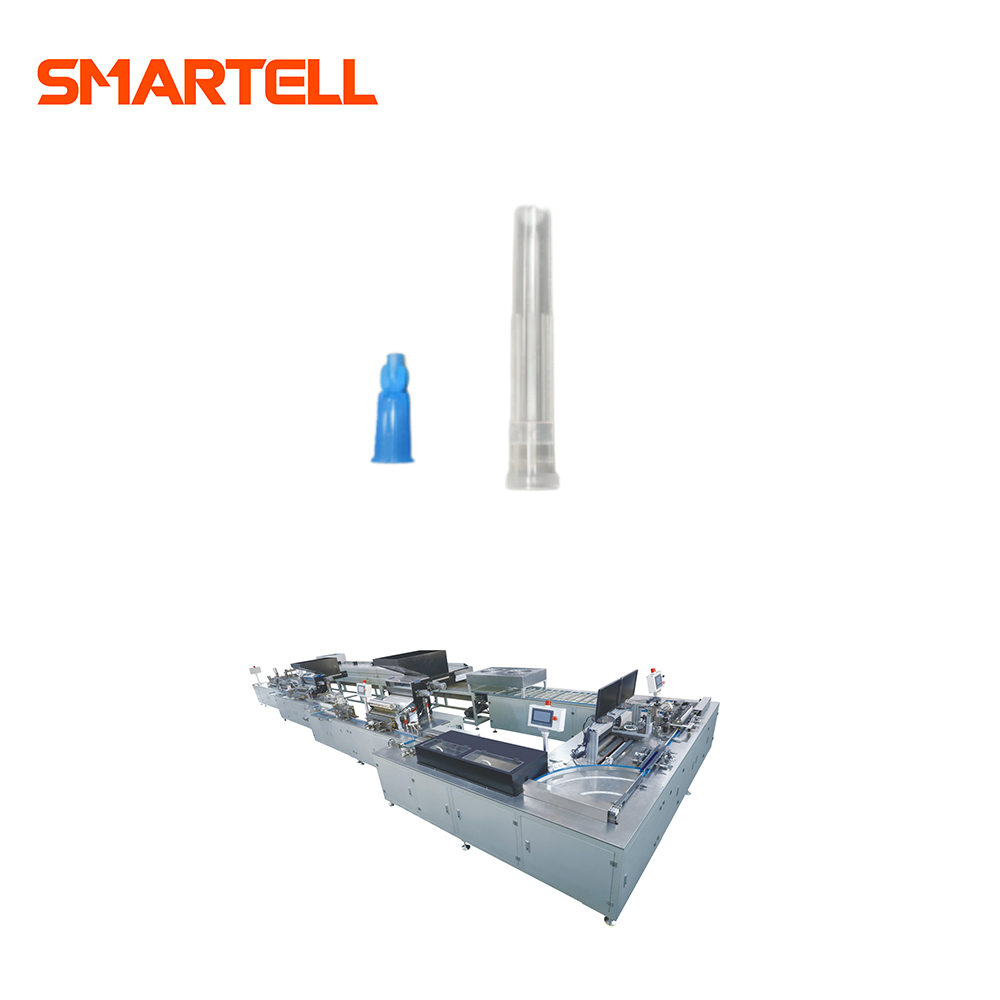 آلة تجميع مصنع تصنيع إبرة الحقنة تحت الجلد للصناعة الطبية SMARTELL 