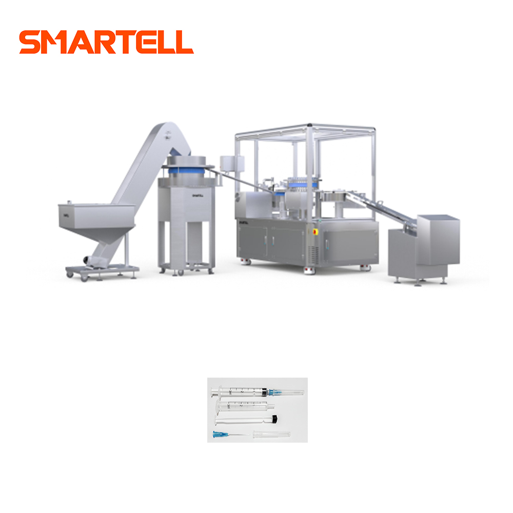 معدل الطباعة 220-250 قطعة / دقيقة آلة طباعة وسادة برميل الحقنة ذات التنظيم البسيط