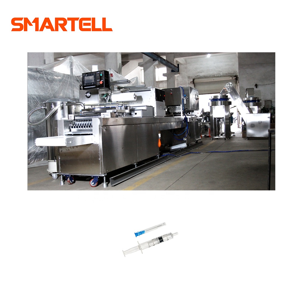 آلة تعبئة وتغليف مجموعة طباعة الحقنة الطبية SMARTELL