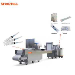 آلة تعبئة SMARTELL للحقنة التي تستخدم لمرة واحدة مع حقنة أمان للتعطيل التلقائي
